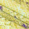 1 Yard Bold Italian Lime and Purple Python Printed Silk Charmeuse, 55 Inches Wide